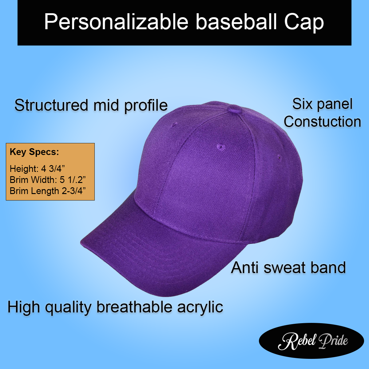 purple hat product features
